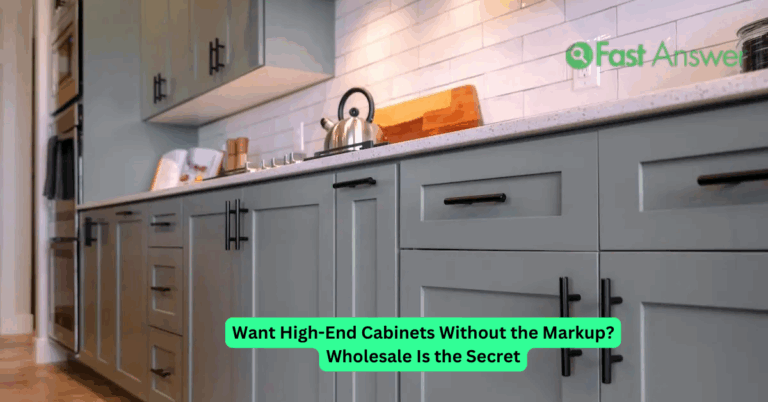 Want High-End Cabinets Without the Markup? Wholesale Is the Secret
