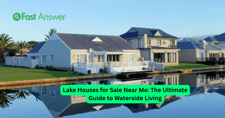 Lake Houses for Sale Near Me: The Ultimate Guide to Waterside Living