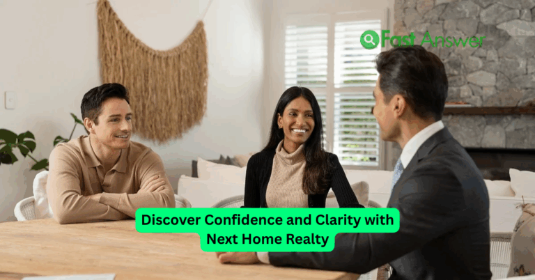 Discover Confidence and Clarity with Next Home Realty